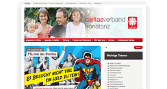 Desktop Screenshot of caritas-konstanz.de